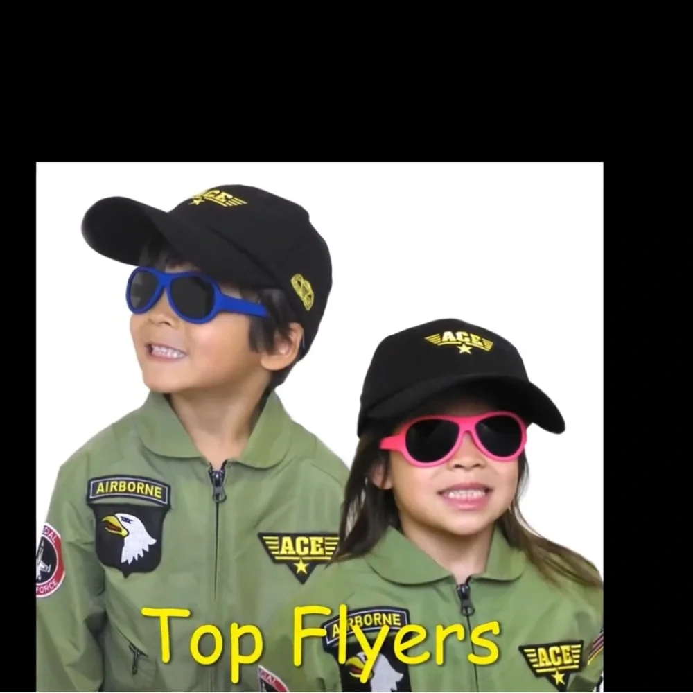 BIB-ON Sunglasses are Bendy and flexible (My first Sunglasses)Teal Aviator
